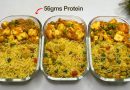 Pure Veg High Protein Meal Prep in 30mins ( 56gms Protein )