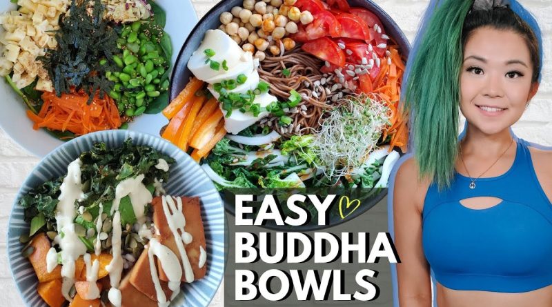 VEGAN BUDDHA BOWLS (EASY PLANT-BASED RECIPES)