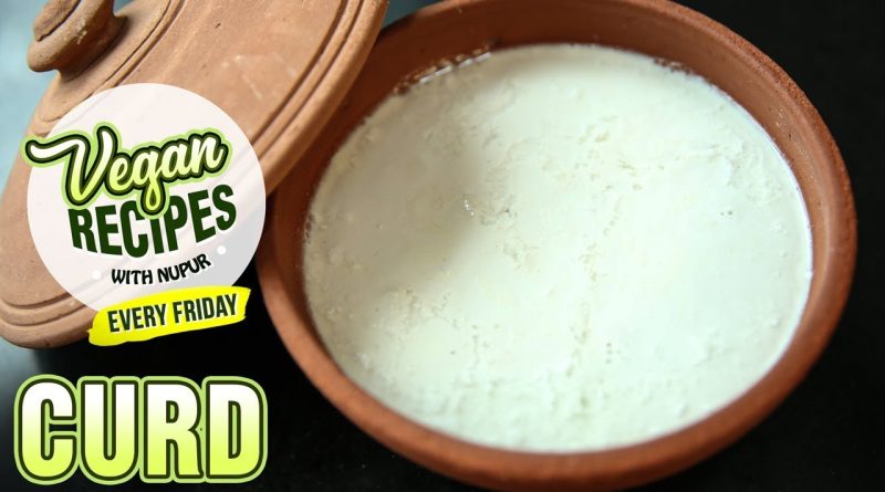 Vegan Curd Recipe – How To Make Curd Without Curd – Vegan Series By Nupur