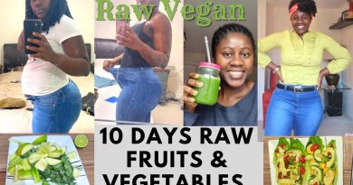 I ATE ONLY RAW FRUITS & VEGETABLES FOR 10 DAYS | INCREDIBLE Results | My Experience & Weight Lost